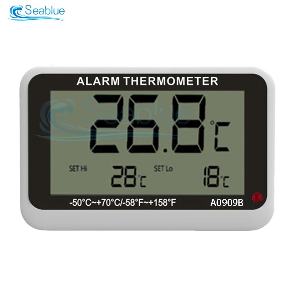 0909B Цифровой ЖК-дисплей Кухонный Холодильник Морозильная камера Кухонный Термометр с Магнитом Отображение Мин Макс Импортный Механизм Дом