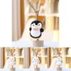 Penguin Plush Doll Cute Animal Plushie For Bags And Car Accessories