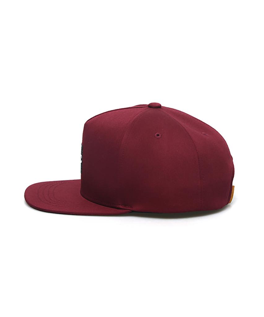 Eondeokeonteulol Daily Hardtop Snapback Dot Pack / Faded Wine