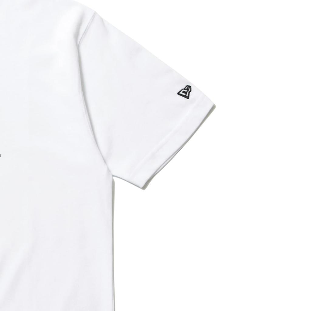 New Era 14121907 Bomull Box Logo Vit Svart XL Kortärmad T-shirt
