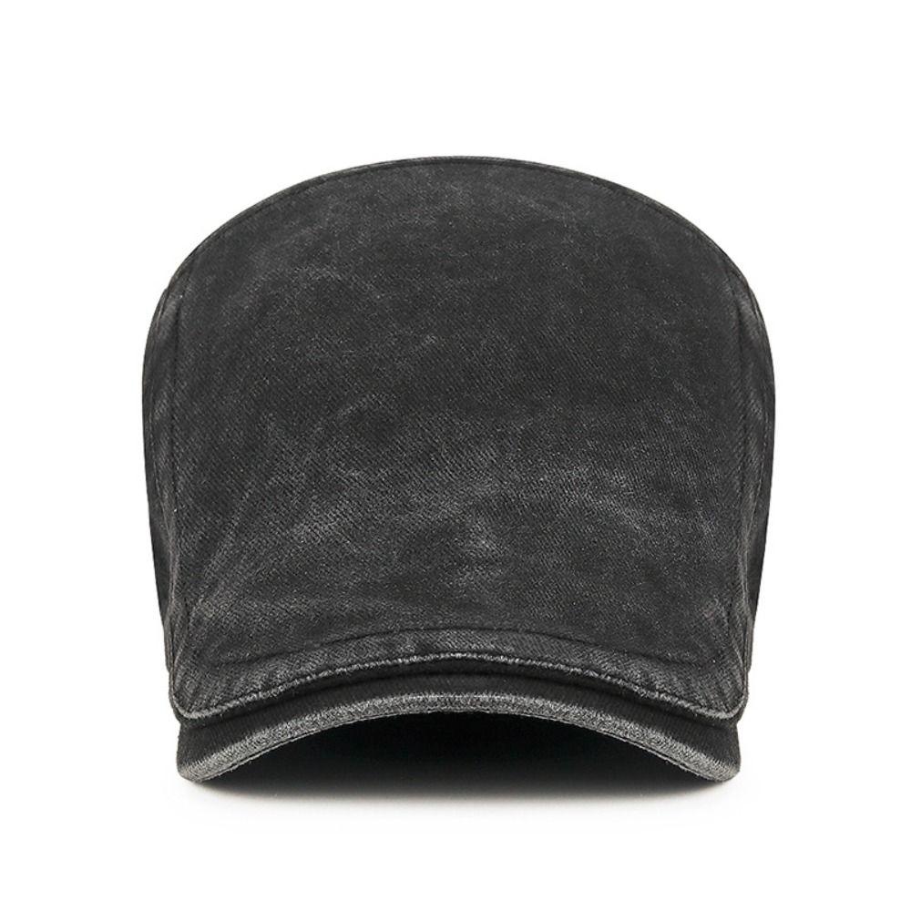 Retro Newsboy Hat Cotton Leisure Visor Cap Sun Painter Hat Women
