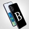Initial Letter A Z Phone Case For Samsung Galaxy A17 A07 A55 A35 A25 A15 A05 A33  A31 A23 A21s A13 A41 A73 A53 A51 A71 A03 Cover