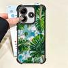 Summer Plants Green Leaf Soft Phone Case For Xiaomi Poco X7 X8 Pro Max X6 X5 X3 F8 Ultra F7 M8 M7 M5S Redmi 15C 15A 15 14C 13C 1