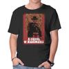 Unisex Crew Neck T-Shirt A Fistful Of Nightmares Graphic Short Sleeve Casual Tee
