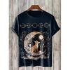 Herren Tier Lustige Katze Bedrucktes T-Shirt Kurzarm T-Shirt Tops 3D-Druck O-Ausschnitt Shirts Party Sommer Lässig Herrenbekleidung