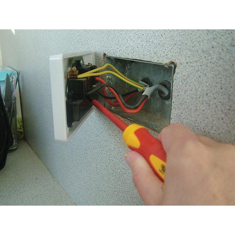 Faithfull Pozidriv Soft Grip Vde Screwdrivers