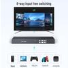 MT-viki 4K HDMI 8x1 Seamless Matrix Switcher with Audio Extractor