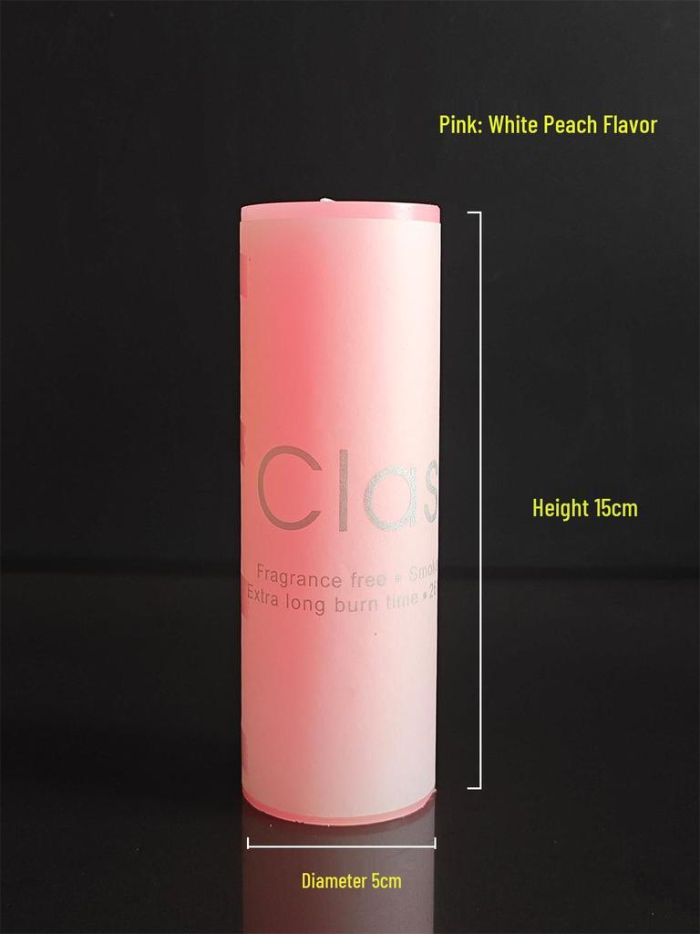 Set of 3 Aromatherapy Candles with Holders – Smokeless, Fragrant, and Ideal for Emergencies or Romantic Occasions.