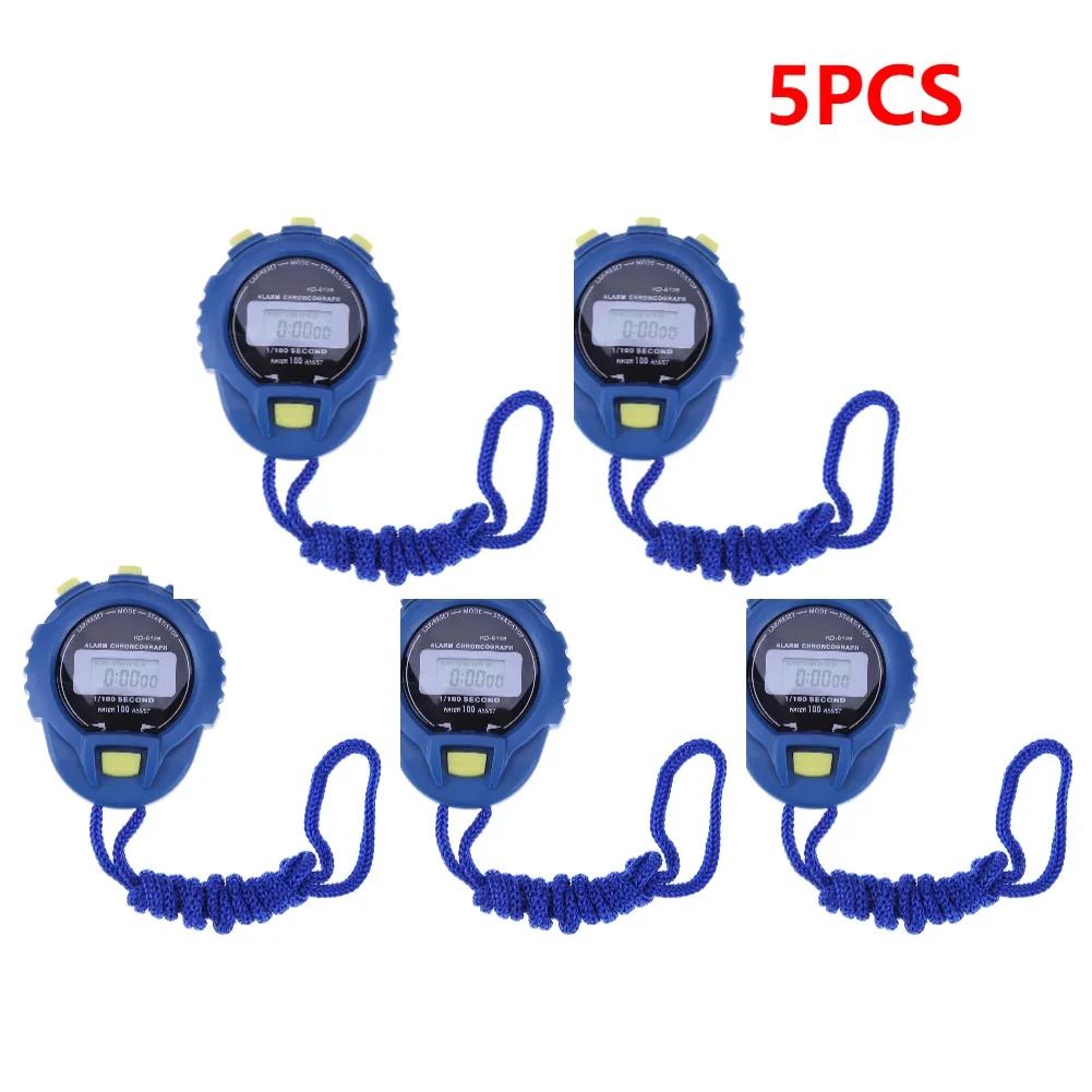 LCD Digitaler Timer Tragbare Handheld Sport Stoppuhr Digitales Display Fitness Timer Zähler Für Sport Stoppuhr Chronograph