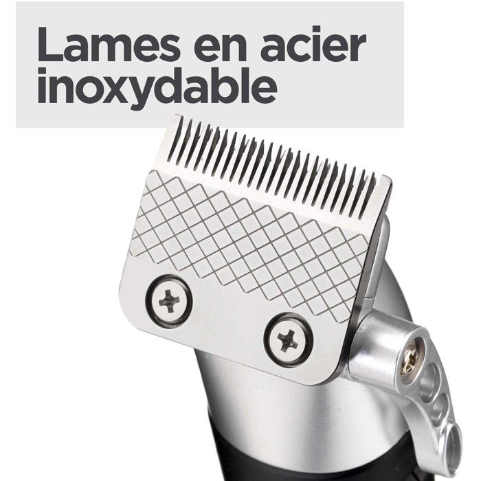 Hair Clipper - BABYLISS - P1359E - Lithium Battery - 8 Combs 0.8-25mm - Storage Case