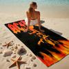 Bonfire Night Quick-drying, highly absorbent beach towel,suitable for the beach, pool, gym, and travel.Sports sweat towel Convenient and durable.