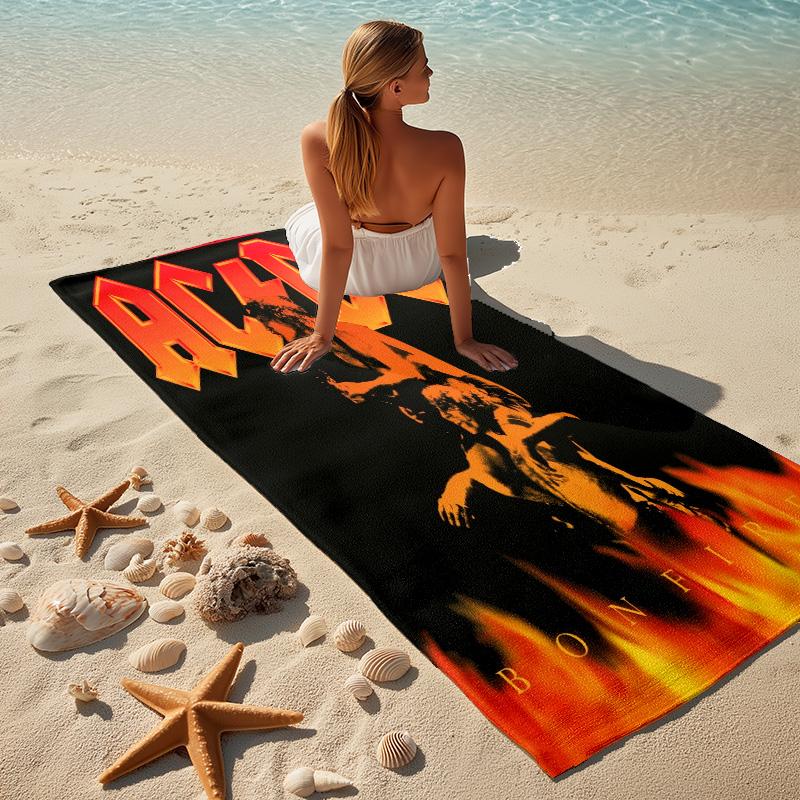 Bonfire Night Quick-drying, highly absorbent beach towel,suitable for the beach, pool, gym, and travel.Sports sweat towel Convenient and durable.