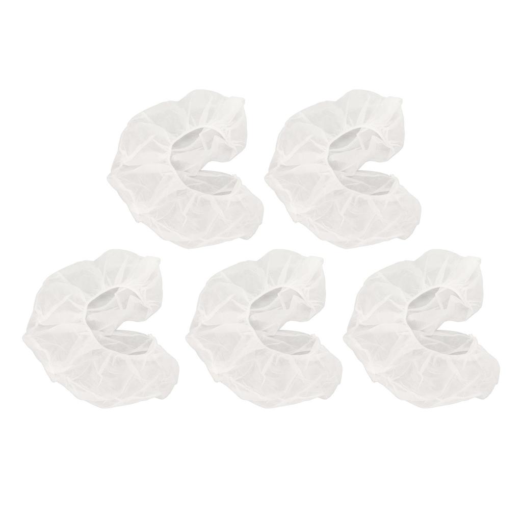 50pcs Beauty Salon Headrest Covers U Shaped Disposable Elastic Face Rest Pillow Covers