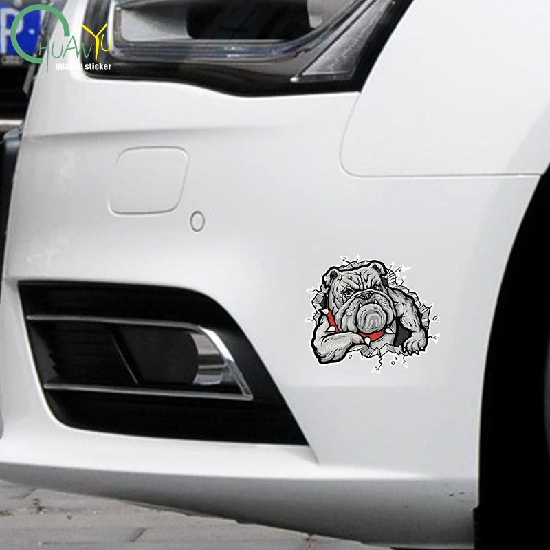 Adesivo per Auto Animale Stereo 3D Gatto Cane Creativo Adesivi per Vetri Auto Decalcomanie Auto Carina Ornamento per Auto