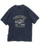 CPGN STUDIO Cereal Teddy Pigment Short Sleeve Tee Dark Blue