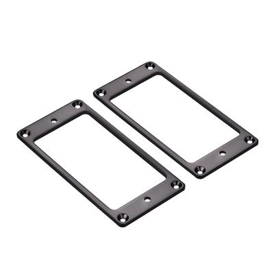 2 Stück Pickup-Montageringe für Humbucker-Pickups Abdeckung Rahmen Set Ersatz für LP-Gitarren