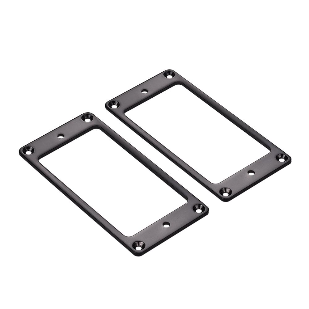 2pcs Pickup Mounting Rings for Humbucker Pickups Cover Frame Set Replacement for LP Guitars