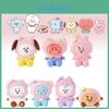 Soft And Cuddly Plush Toy Dog Sakura Pendant Charming Cartoon Gift For Kids