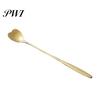 Coffee Spoon Long Handle Fine Texture Stainless Dessert Steel Mixing for Home Milk