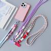 DIY Two-in-one Mobile Phone Lanyard, Crossbody Long Rope, Neck Lanyard, Finger Lanyard, Anti-loss, Enlarged Hanging Piece