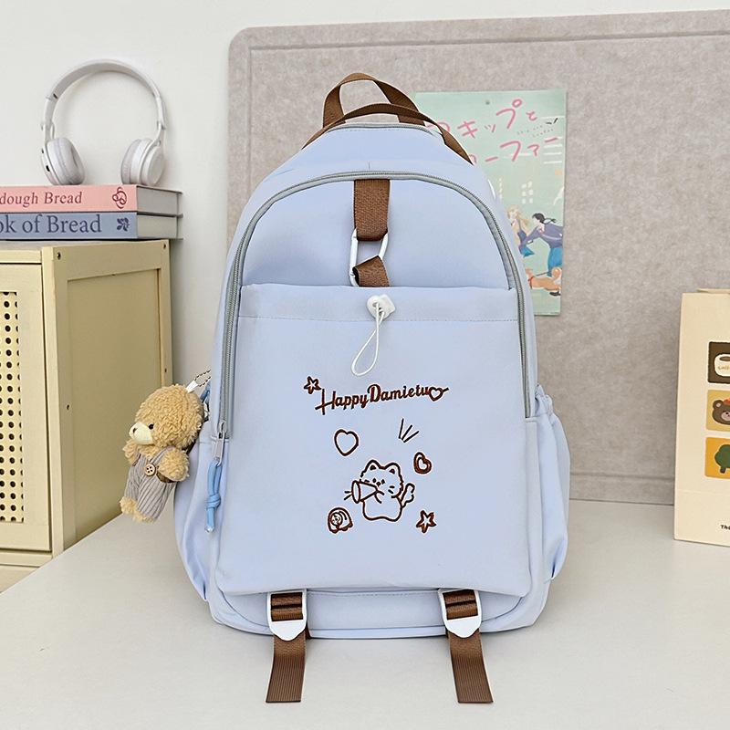 School bag summer Mori ins fresh and versatile middle three to six grades simple