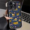 Phone Case for iPhone 17 Air 16E 15 16 Pro Max Excavating Machinery Cool Cover 14 Plus 13 12 Mini Soft Shell Silicone Fundas