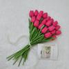 Tulip Simulation Flower, Fake Flower Prop, Plastic Material, Wedding Decoration, Living Room Bouquet Prop