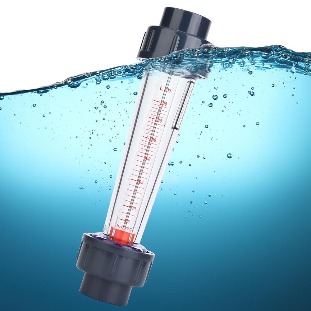 LZS 25 (D) ABS Plastic Tube Type Liquid Flowmeter High Accuracy Flow Measuring Instruments 60 600L H