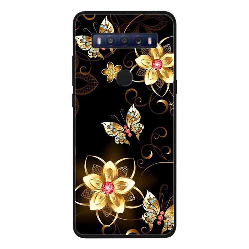 Para TCL 10 SE Funda Suave de Silicona Fresca y Moderna Para TCL 10SE T766U T766H Tapa Trasera TCL10SE TPU Protectora para Teléfono Fundas