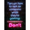 Neon Canvas Prints Painting Eat Sleep Game Repeat Funny Gaming Quote Posters Mural Wall Art for Home Gamer Room Decor No Light