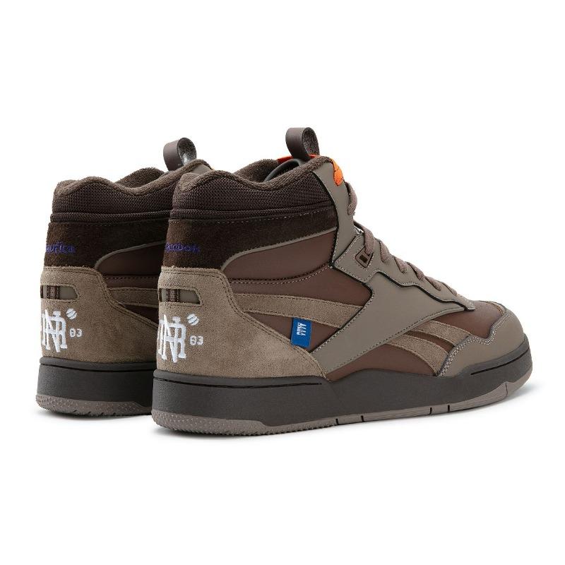 Nautica X Reebok Bb4000 Ii Mid Sport Mid Top Vintage Basketball Shoes Unisex Brown 100245908