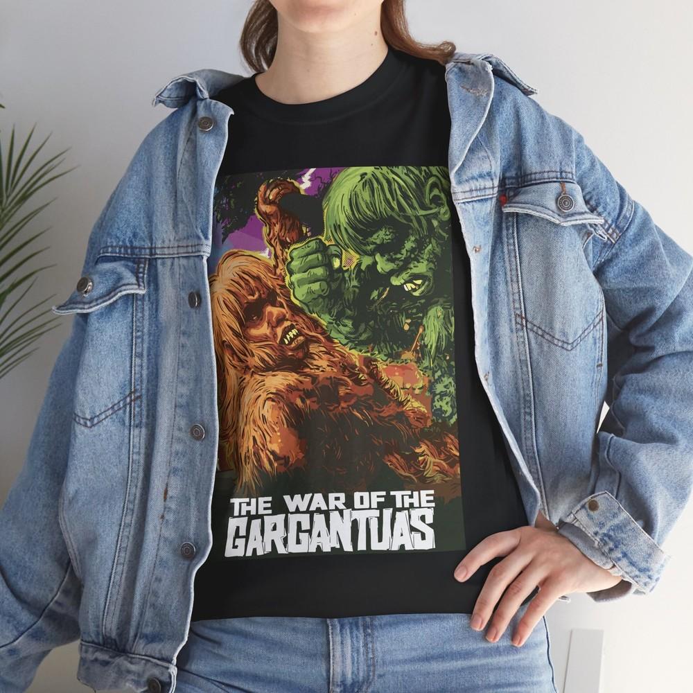 The War of the Gargantuas (1966) T-Shirt Kaiju Monster Japan Tokyo Russ Tamblyn