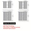 2Pcs Polyester Made Golden Peacock Printing Window Curtains Birthday Party Decoration Backdrop Drapes for Living Room