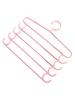 Stay Organized with 5 Layer Hanger for Trousers Pants and Accessories