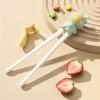 Cartoon Rabbit Cute Utensil Food Grade Eating Training Tools Kids Learning Chopsticks Baby Practice Helper Children Tableware