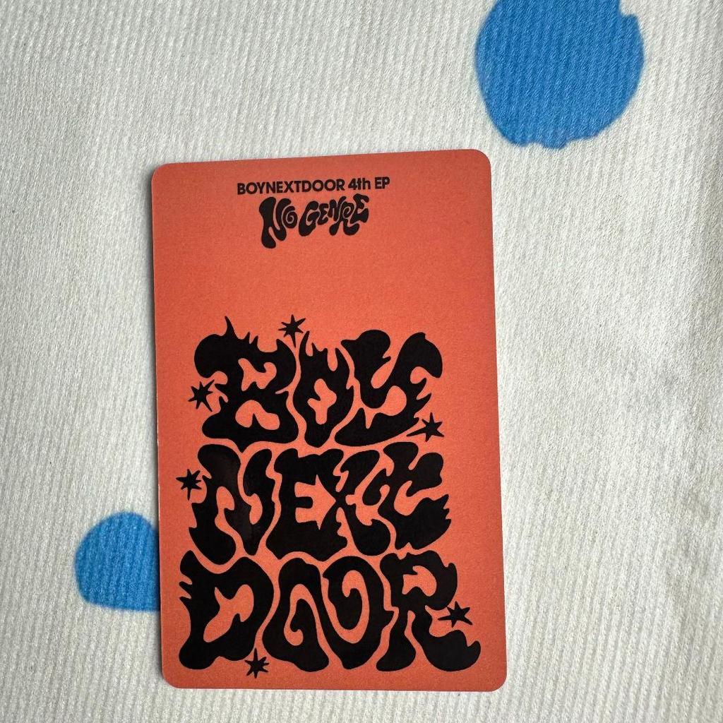 [USED] BOYNEXTDOOR Walmart no genre trading card Ihan