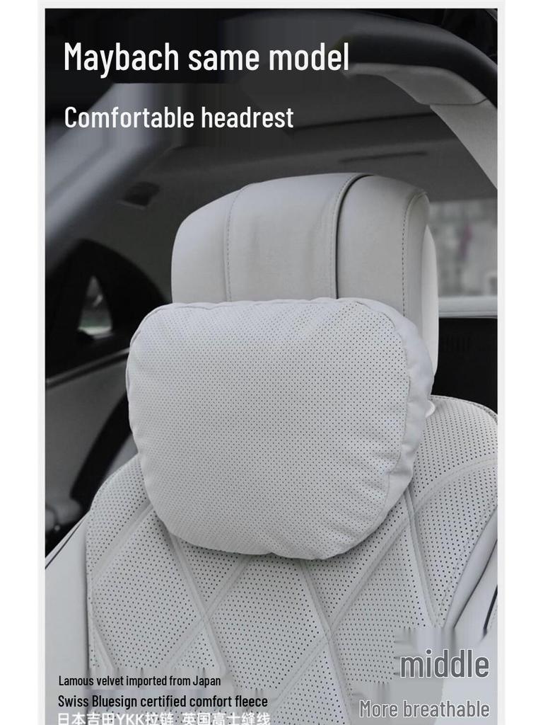 Mercedes-Maybach Kopfstütze, Lenden- und Nackenstütze für E-Klasse, GLC und GLS Modelle