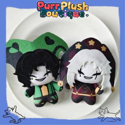 Compilaciones de Mini Muñecas de 10CM Anime Freak Circo Arlequín Peluche Cosplay Lindo Cuerpo de Muñeca de Peluche Llavero Atrezzo Fans Juguetes Regalo de Navidad