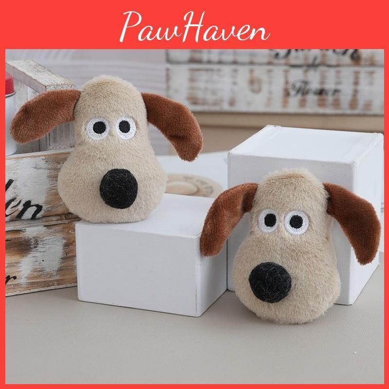 Plush Cute Dog Toy Keychain With Pp Cotton Filling For Bag Charm Accessories