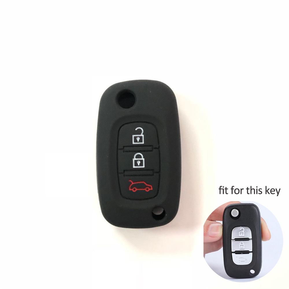 Silicone Car accessories Key Cover Case For DACIA Logan Sandero STEPWAY Dokker Duster Lodgy Modus