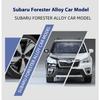 1/30 Scale Subaru Forester SUV Alloy Car Model Diecast Metal Toy Off-road Vehicles Car Model High Simulation Sound and Light Kids Gift