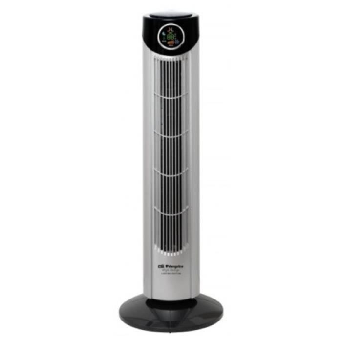 Ventilateur - Orbegozo - TWM 1010 - Noir/Gris - 45 W - Colonne