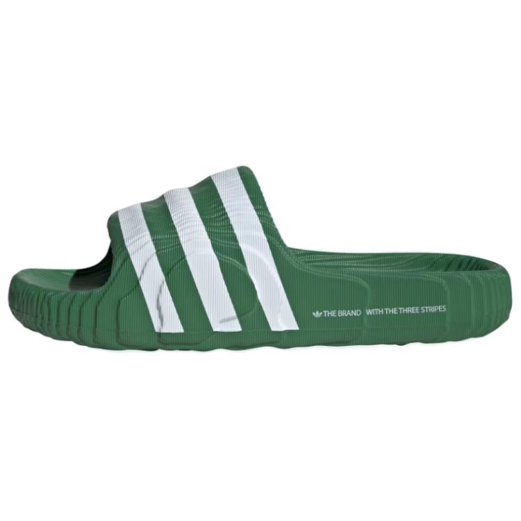 

adidas Adilette 22 Slides Preloved Green White Unisex Sneakers Cloud-White IG9260 39