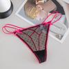 Bow Lace Sexy Girls Briefs Women Panties Dots Seamless G-String Transparent Thong Underwear Low Waist Lingerie