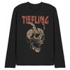 Dungeons & Dragons Unisex Adult Tiefling Skull Horns Long-Sleeved T-Shirt