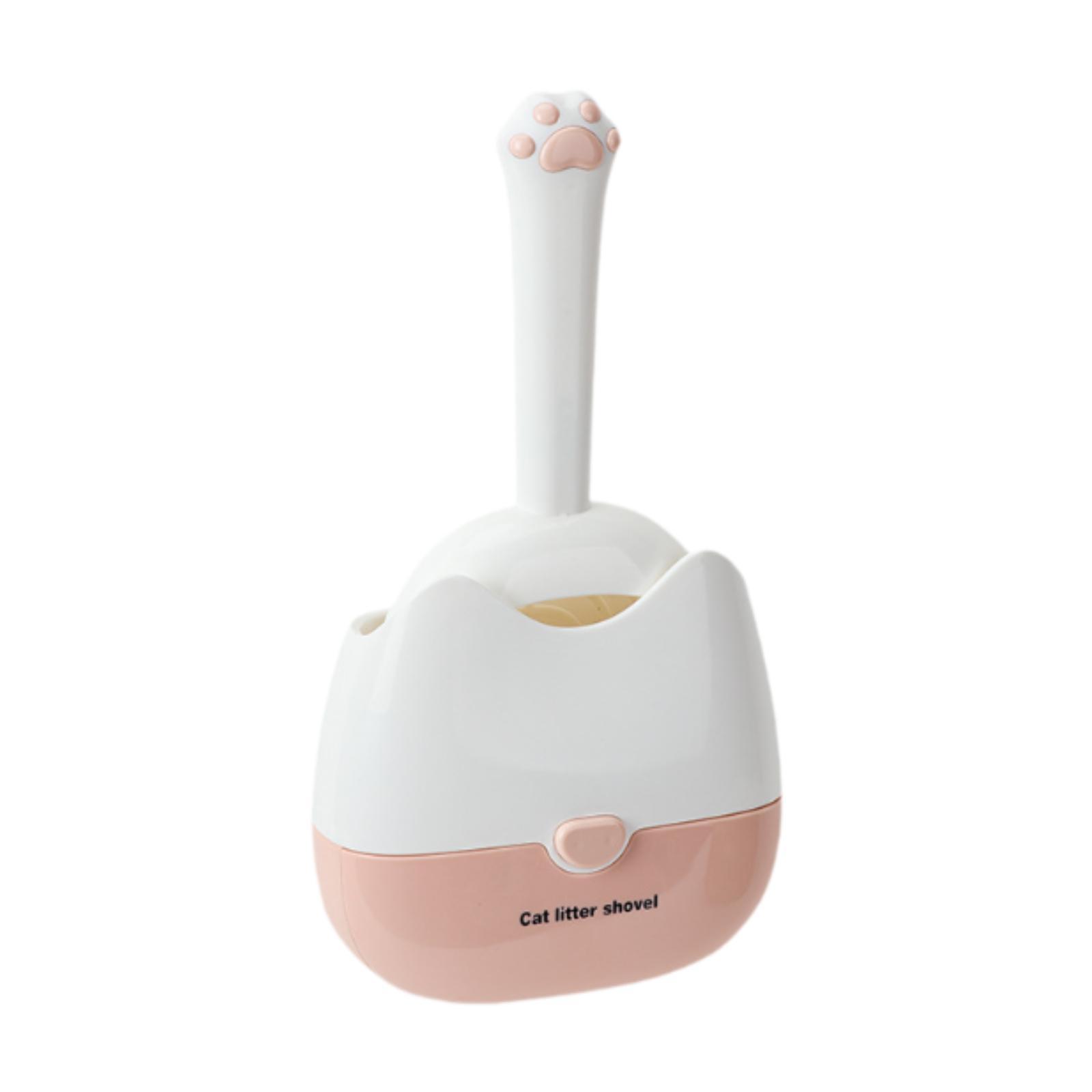 

Cat Litter Scoop Large Sand Sifter for Home Efficient Cleaning Litter Box рожевий