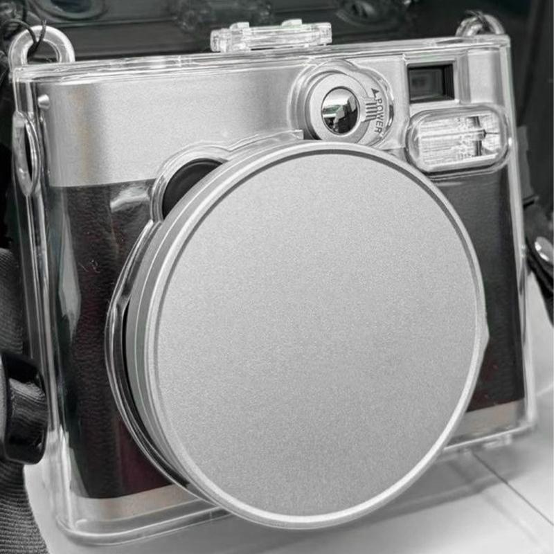 Protective Metal Lens Cover for Mini 99 Camera Aluminum Alloy Camera Lens Protector with Soft Lining