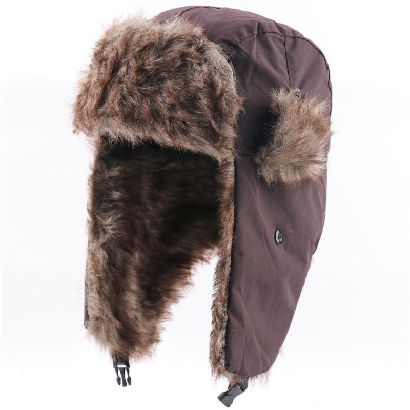 Unisex Camouflage Windproof Cycling & Skiing Hat with Ear Protection - Thickened for Autumn/Winter