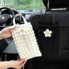 Hanging Tissue Cover Car Tissue Box Cute Living Room Lanyard Napkin Bag Toilet Creative Car Tissue Bag