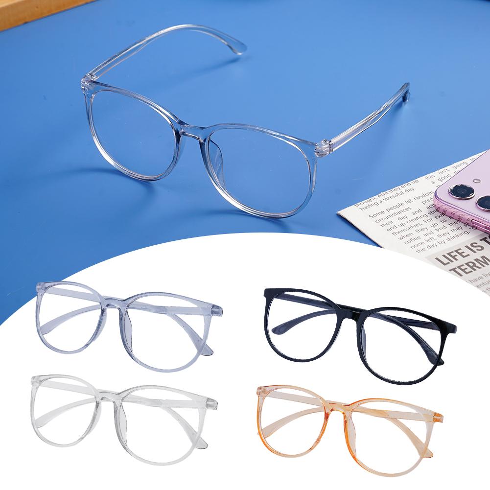 Transparent Computer Glasses Frame Women Men Anti Blue Square Spectacle Blocking Optical Glasses Light Eyeglass Eyewear Y3S4